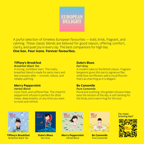 4-Joys Sachet Box Set - European Delight