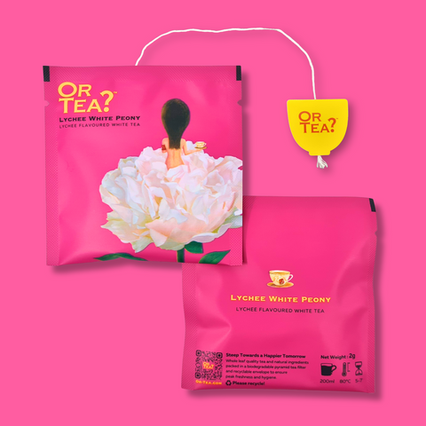 Lychee White Peony • Sachet Box (Pyramid)
