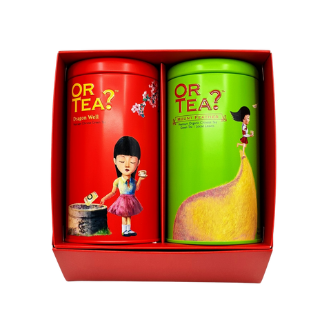 Double Happiness Box • Traditional Chinese Green Tea