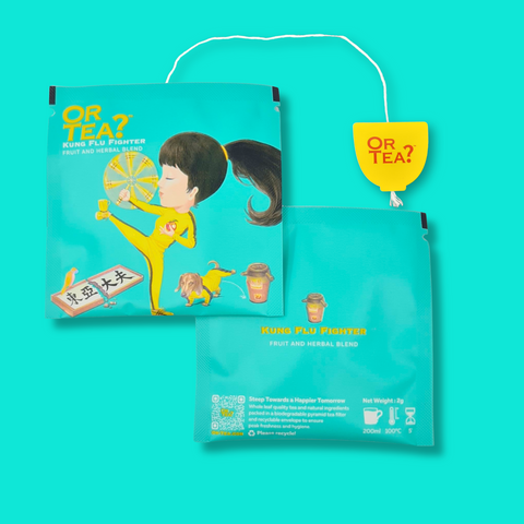 Kung Flu Fighter • Sachet Box (pyramid)
