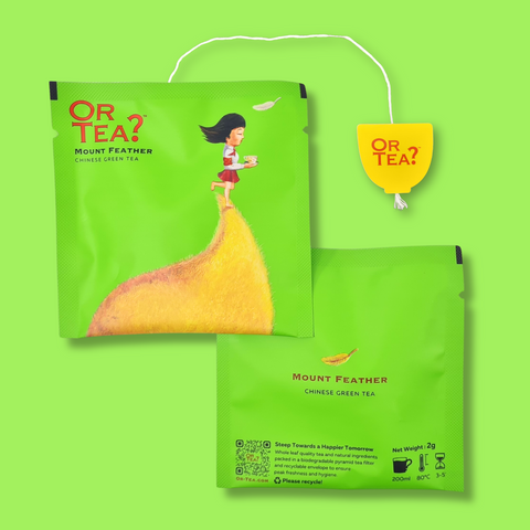 Mount Feather • Sachet Box (Pyramid)