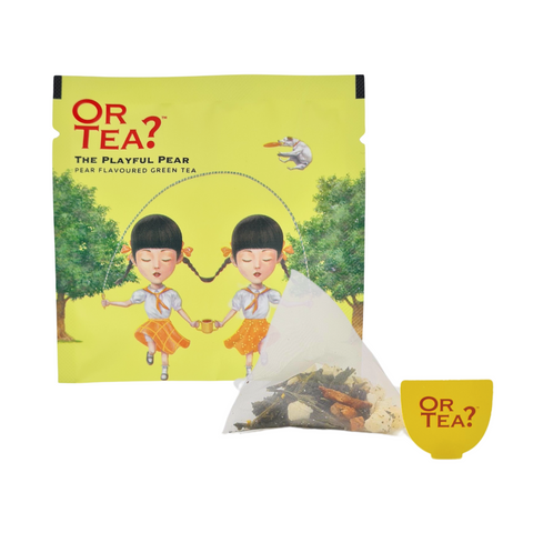 The Playful Pear • Sachet Box (Pyramid)