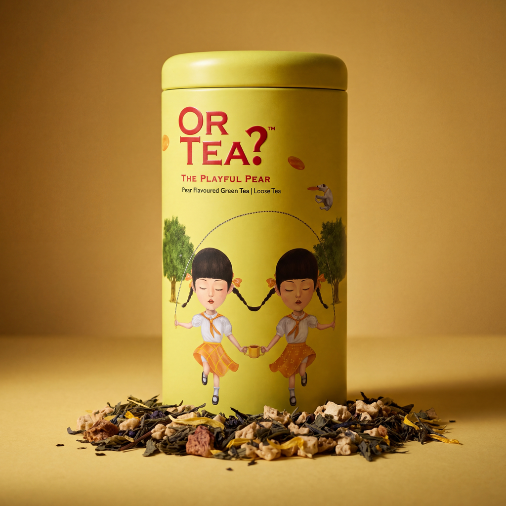 The Playful Pear | Tin Canister