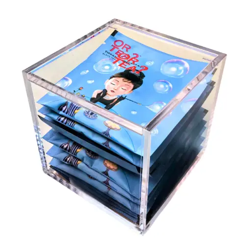 [CUBE] Acrylic Tea Display Cube (Box only)
